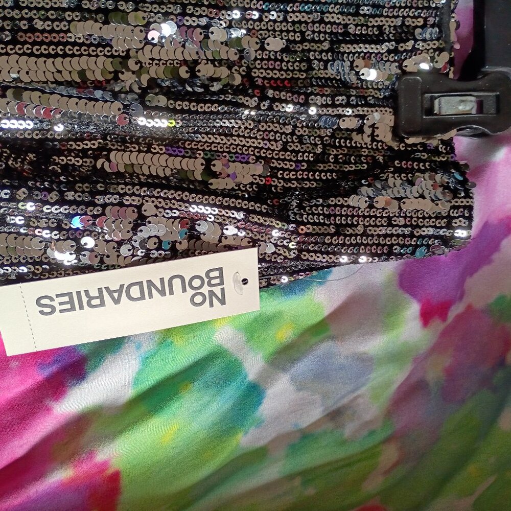 NWT SPECTACULAR! Sequinned Pants Size 2X Perfect for New Year's or Holidays - Picture 3 of 3